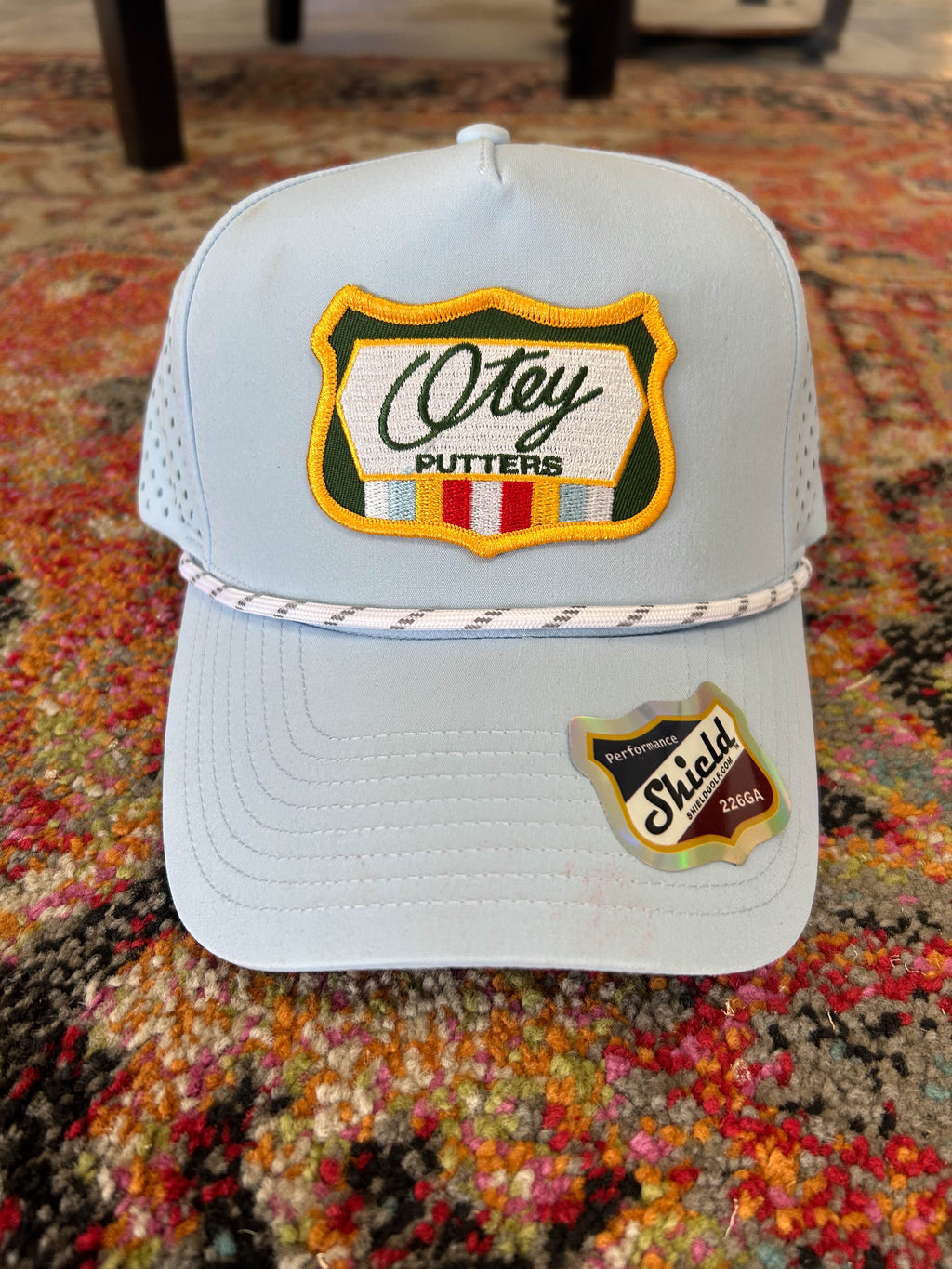 Shield Baby Blue Hat